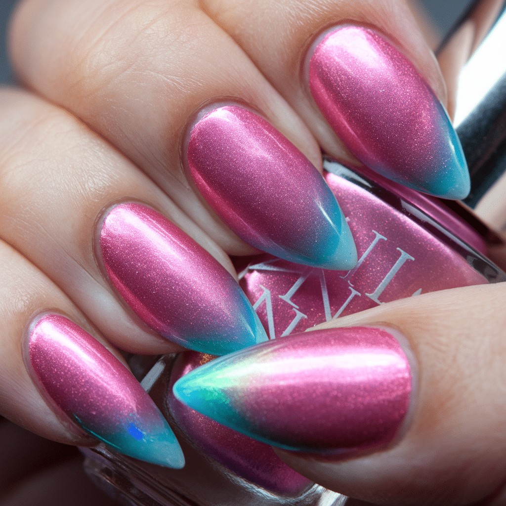 Holographic_Pink_Nails