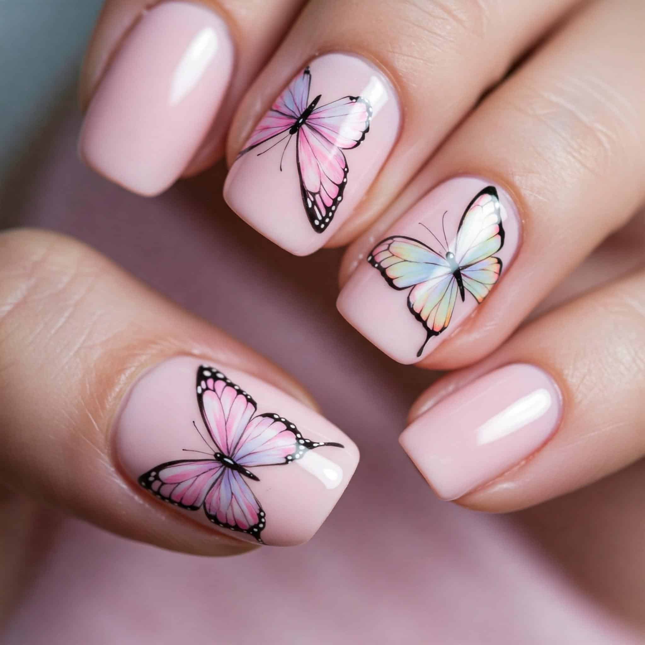 Pink_Butterfly_Nails