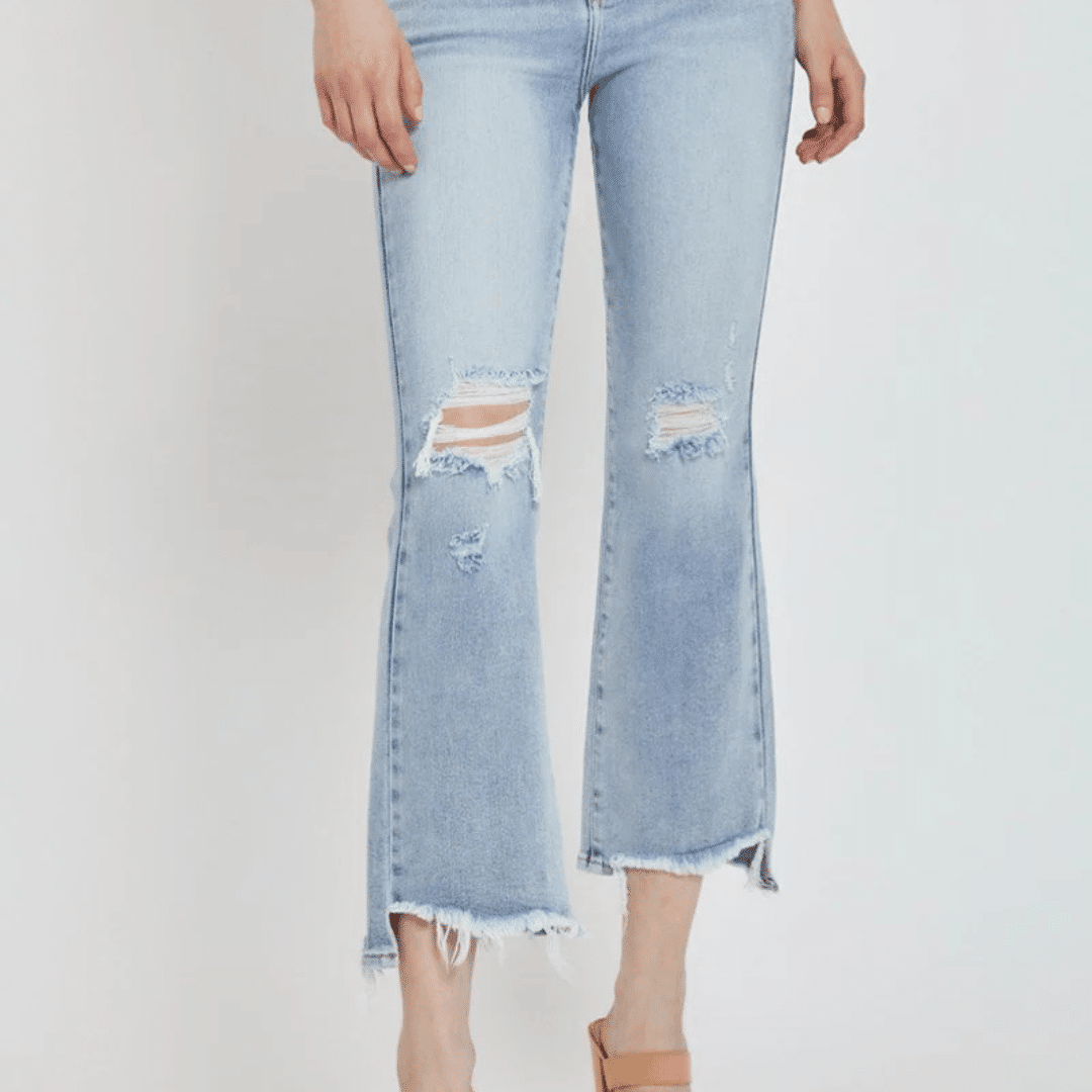 Raw_Hem_Flare_Jeans