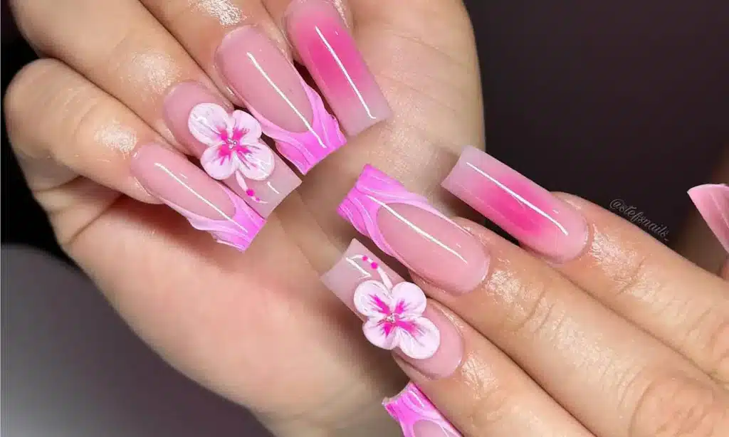 Trendy Pink Nail Designs