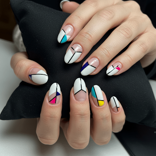 White_with_Color_Blocking