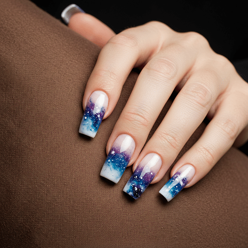 White_with_Galaxy_Design