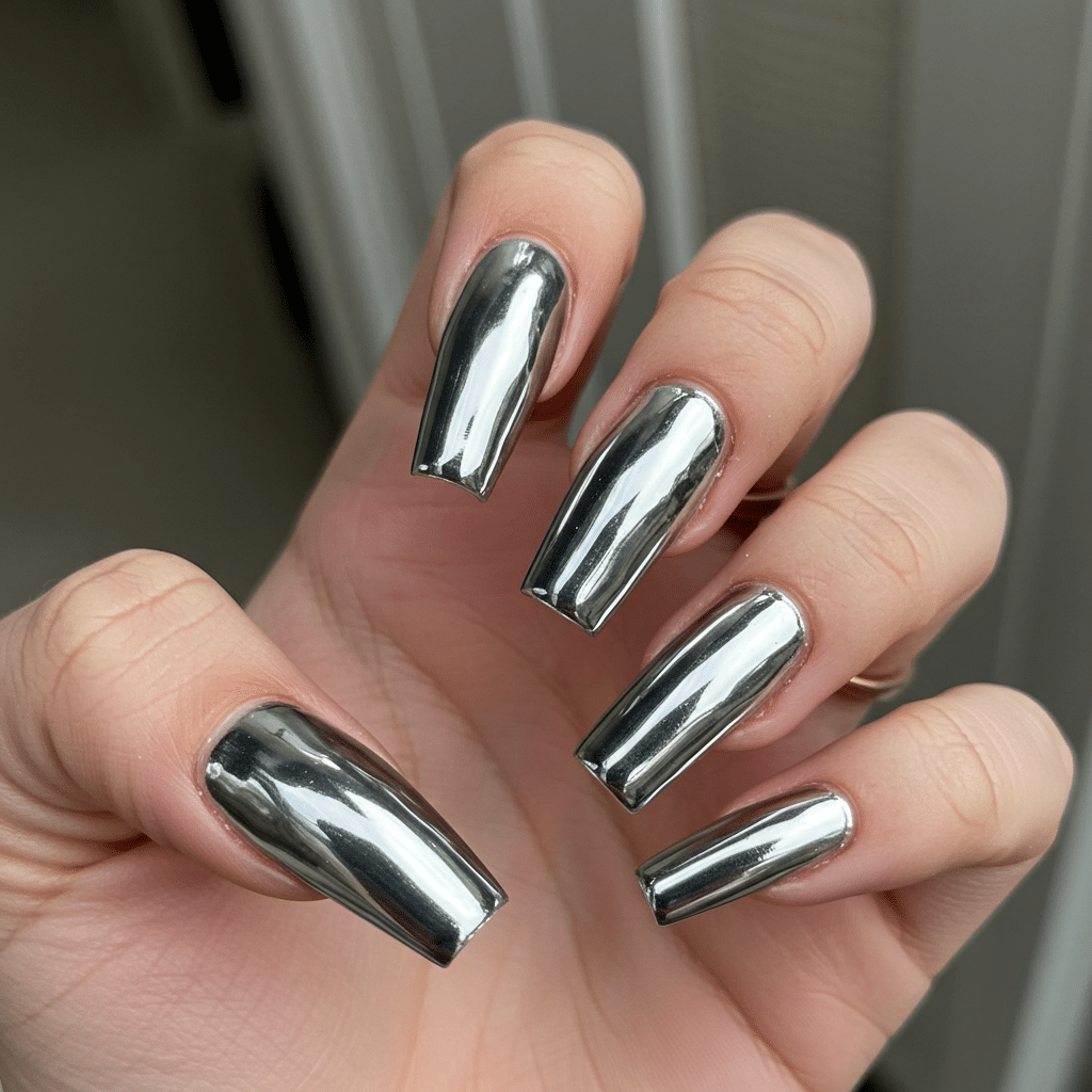Y2K_Chrome_Nails
