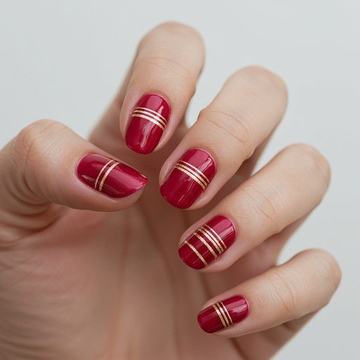 Cranberry_Red_with_Gold_Stripes