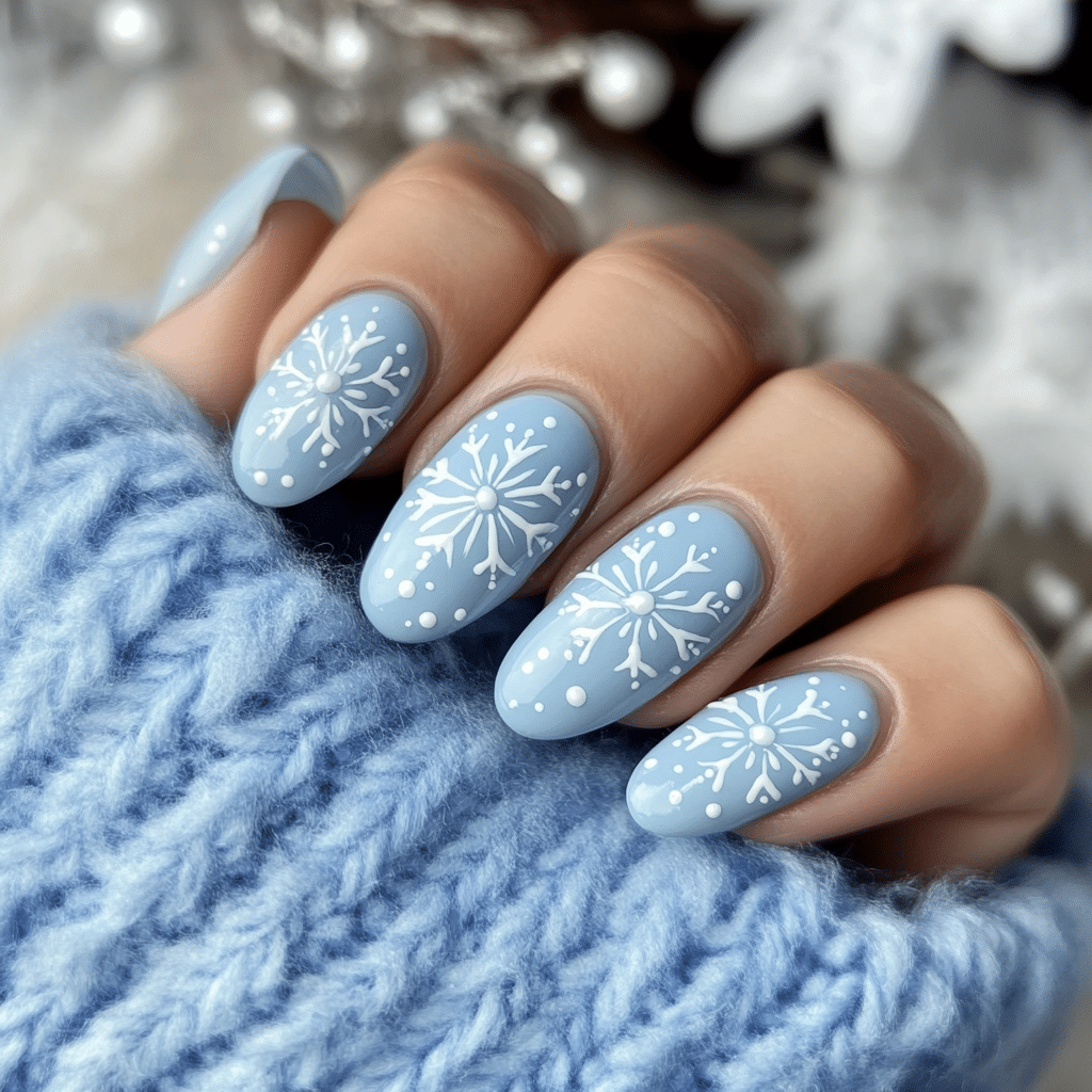 Ice_Blue_Snowflakes