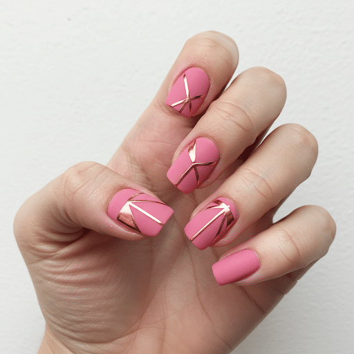 Matte_Pink_with_Rose_Gold_Geometric_Accents