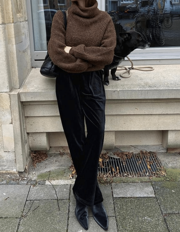 Mock_Neck_Sweater__Velvet_Wide-Leg_Pants