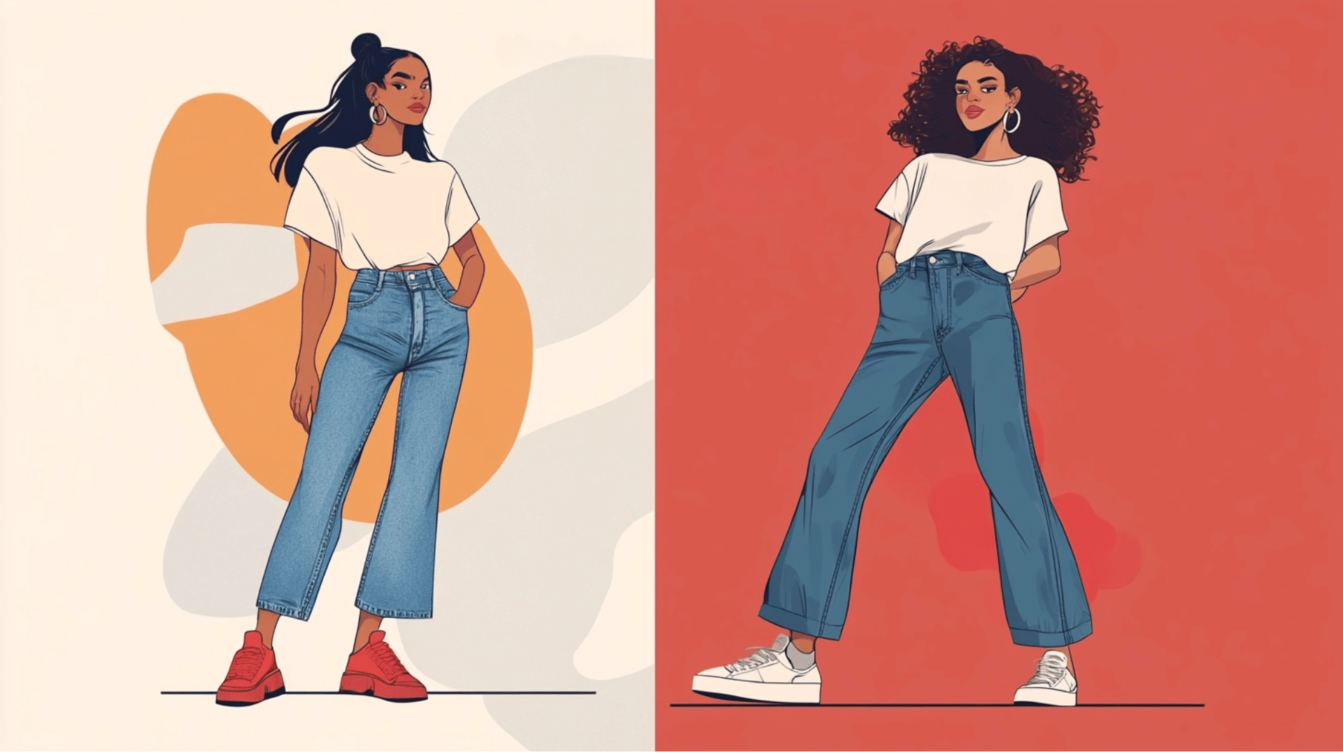 Mom Jeans vs Boyfriend Jeans