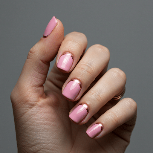 Pink_Ombre_with_Metallic_Rose_Gold_Half-Moons