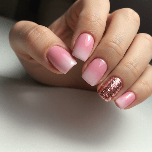Pink_Ombre_with_Rose_Gold_Glitter_Cuticles