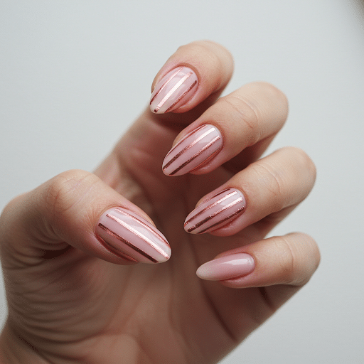 Rose_Gold_Stripes_over_Pink_Ombre