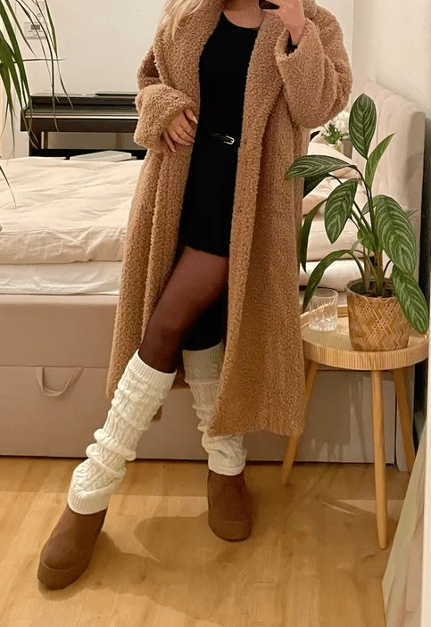 Teddy_Coat_with_Fitted_Knit_Dress