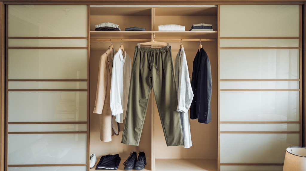 olive pants outfit