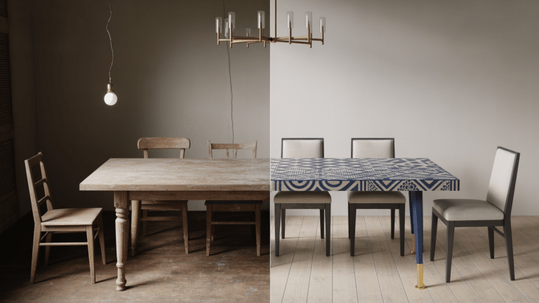 9 DIY Dining Table Makeover Ideas with Steps