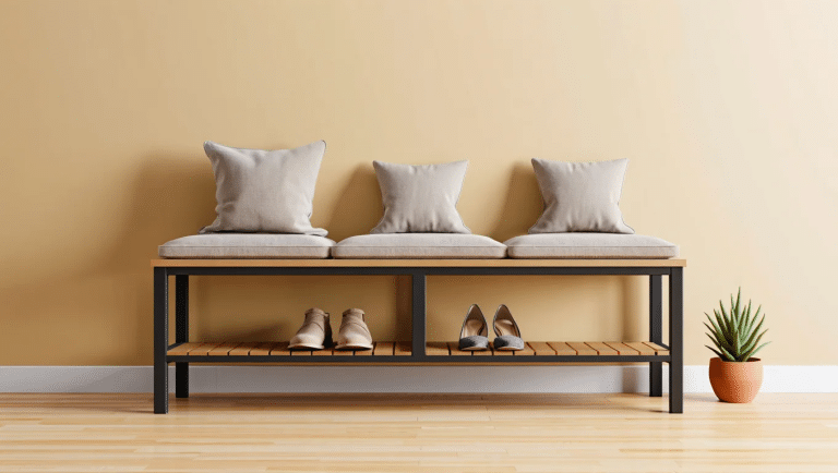 DIY+entryway+bench