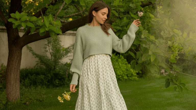 How to Wear a Sweater Over a Dress