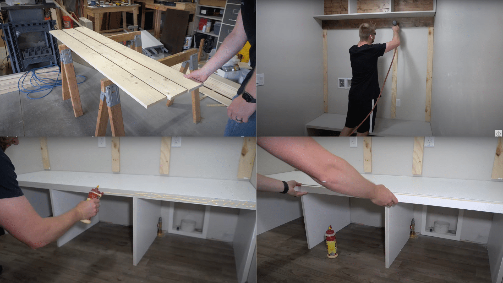 Step 8 Stain and Install Decorative Boards