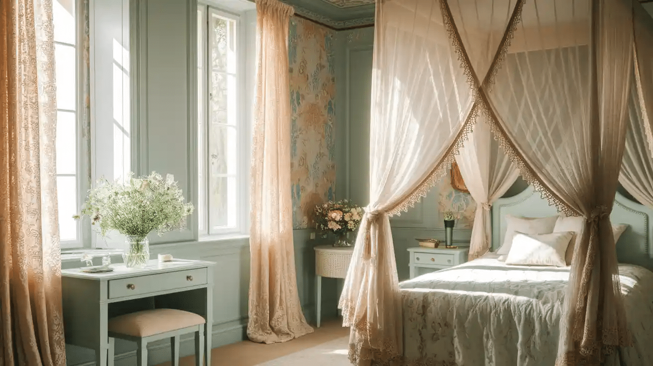 37 Feminine French Country Bedroom Ideas