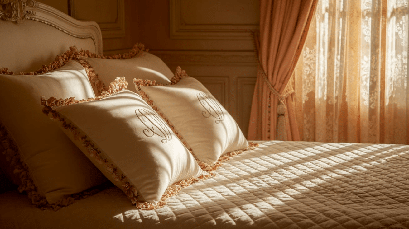 Embroidered Monogrammed Pillowcases