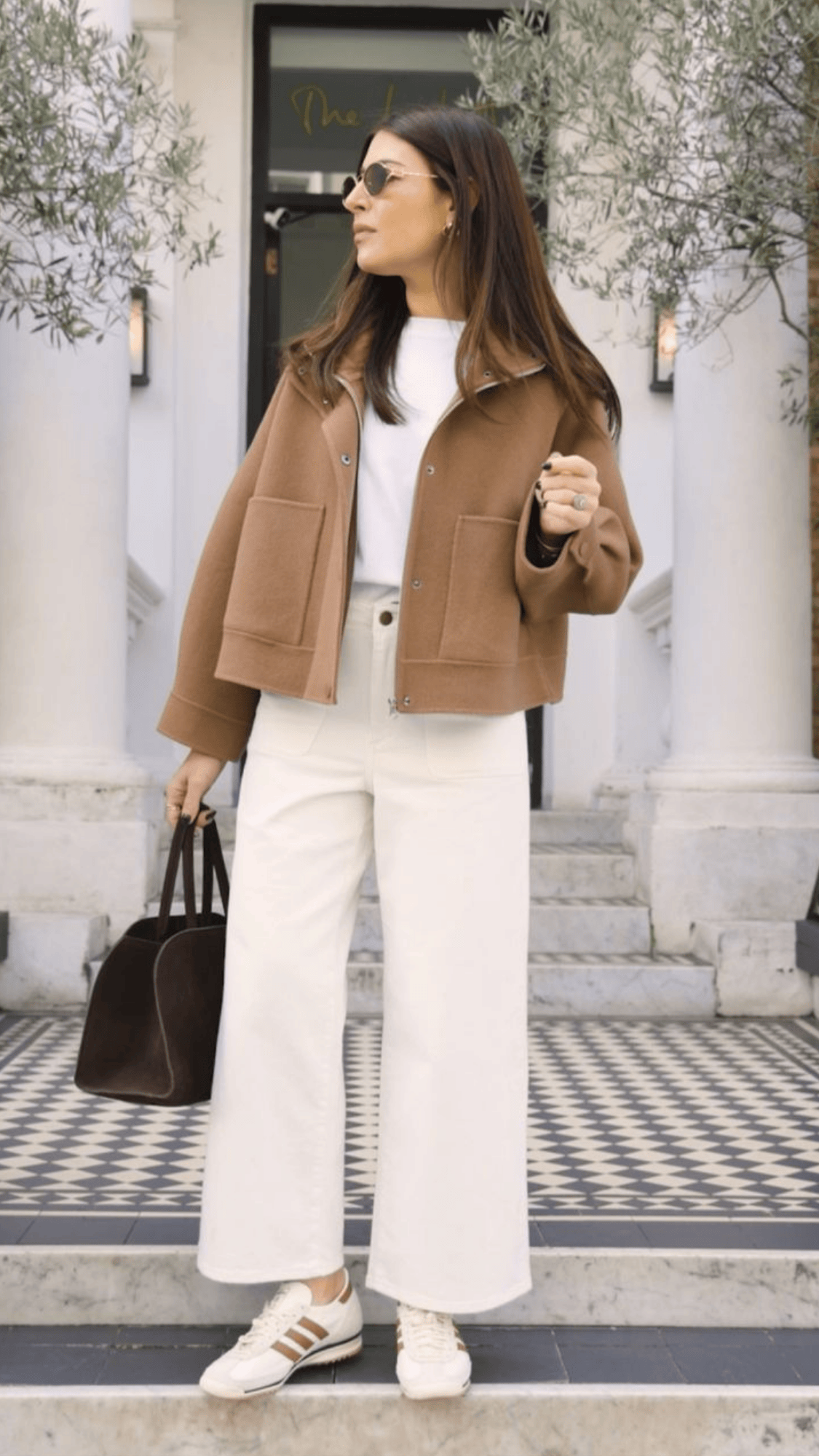 Light Brown Jacket & Sambas