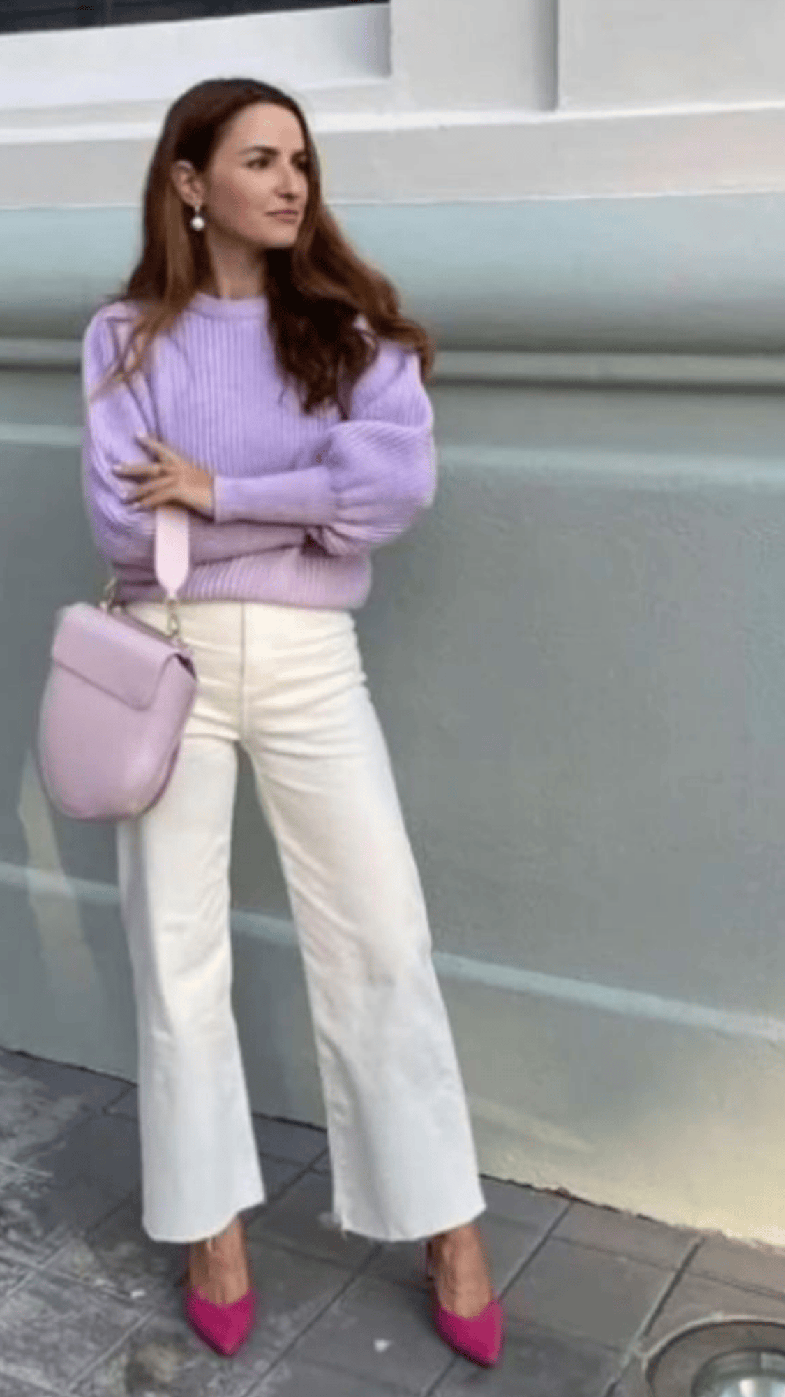 Lilac Knit Sweater