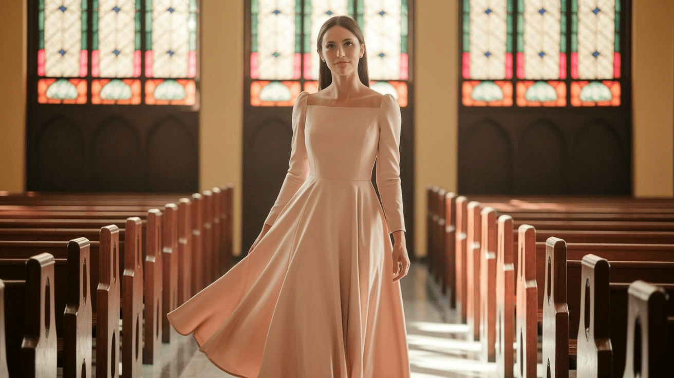 Modest Stylish Church Outfits for Ladies