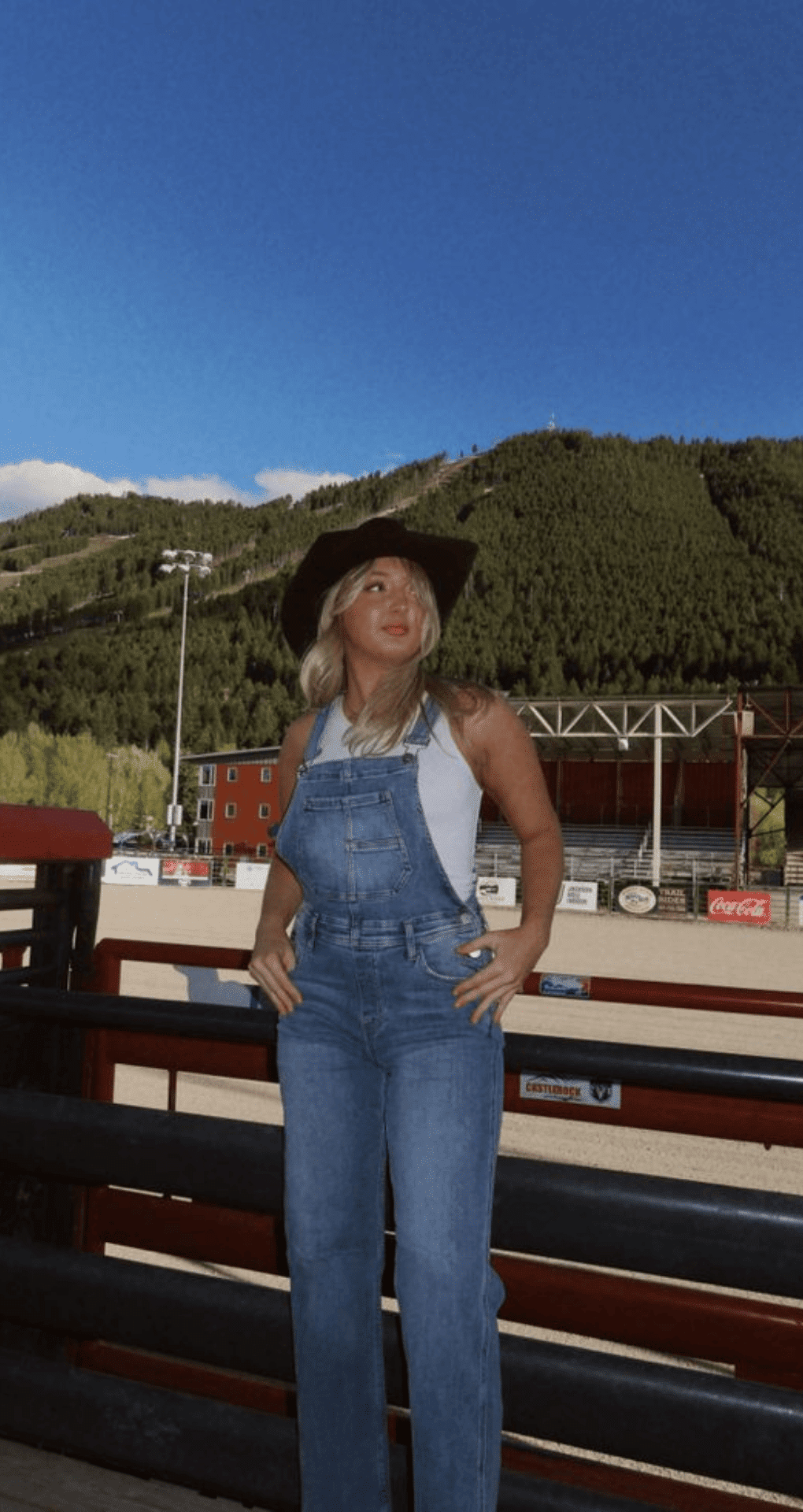 Overalls & Tank Top