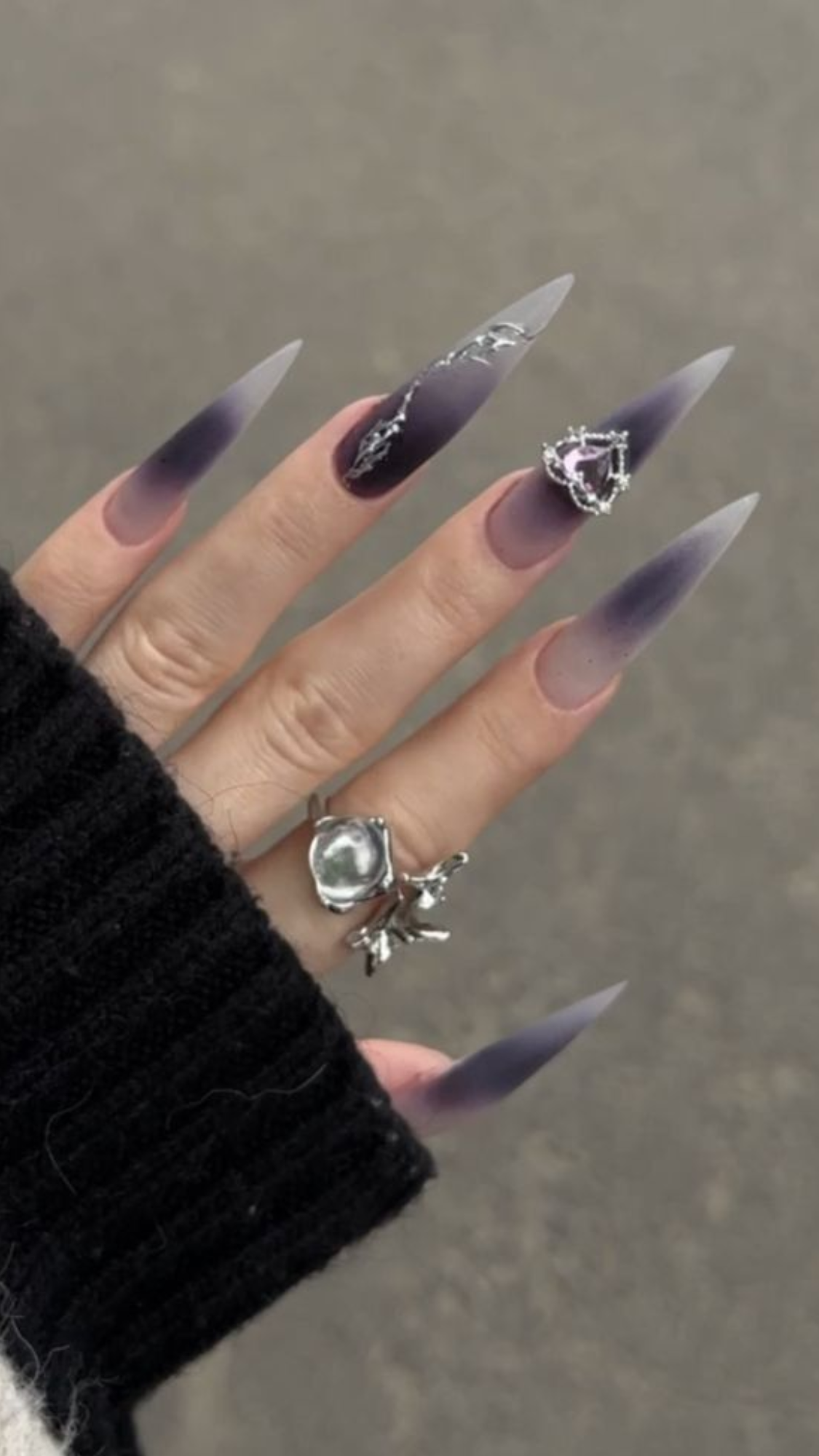 Purple_and_Silver_Ombre