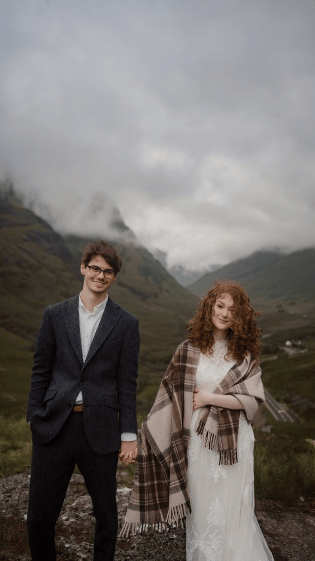 Romantic Scottish Elopement Look