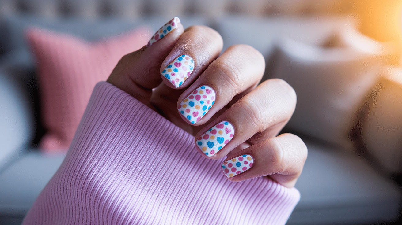 Stylish Short Birthday Nails with Trendy Designs Ideas