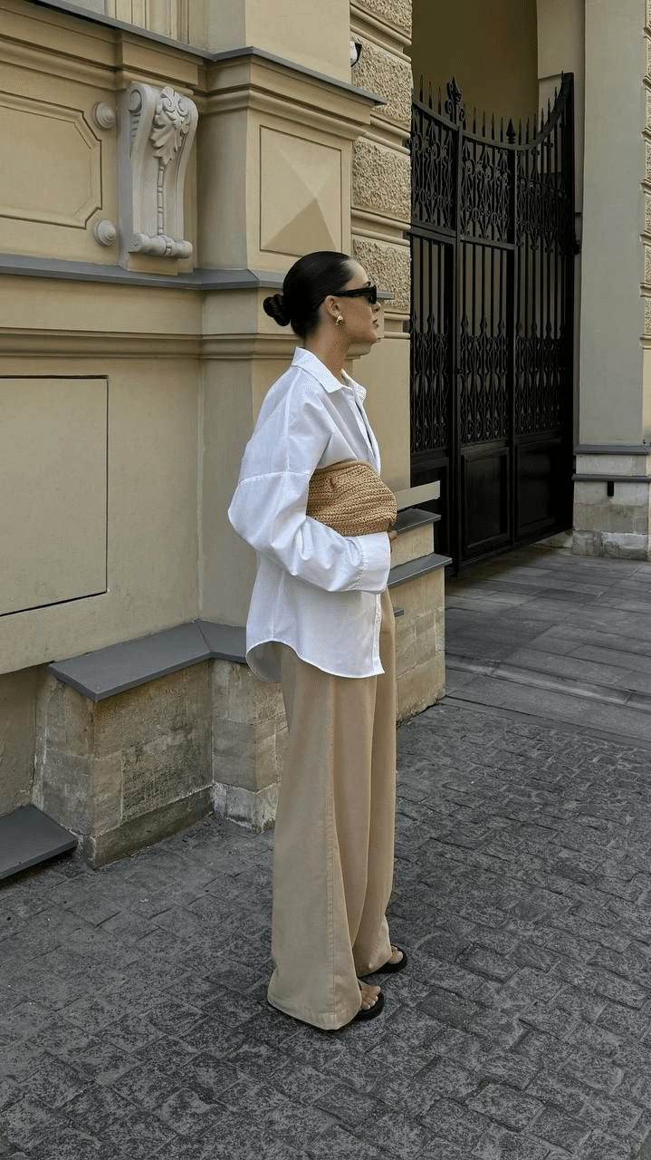 White Button-down Shirt