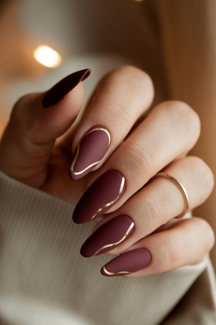 Dark Mocha with Gold Liner