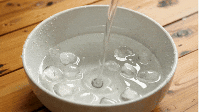 What an Ice Water Face Dip Actually Is