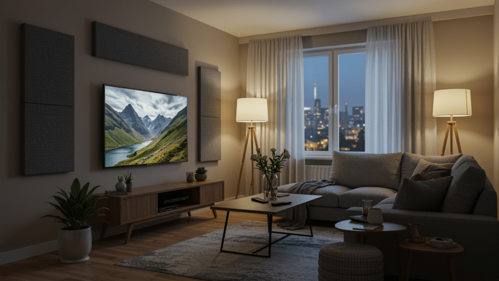 how to make a diy acoustic panels at home