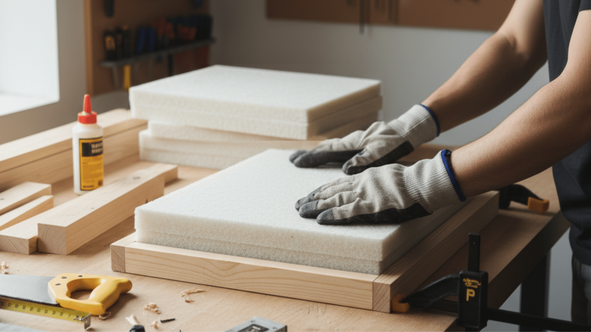 step 2 install the sound absorbing core