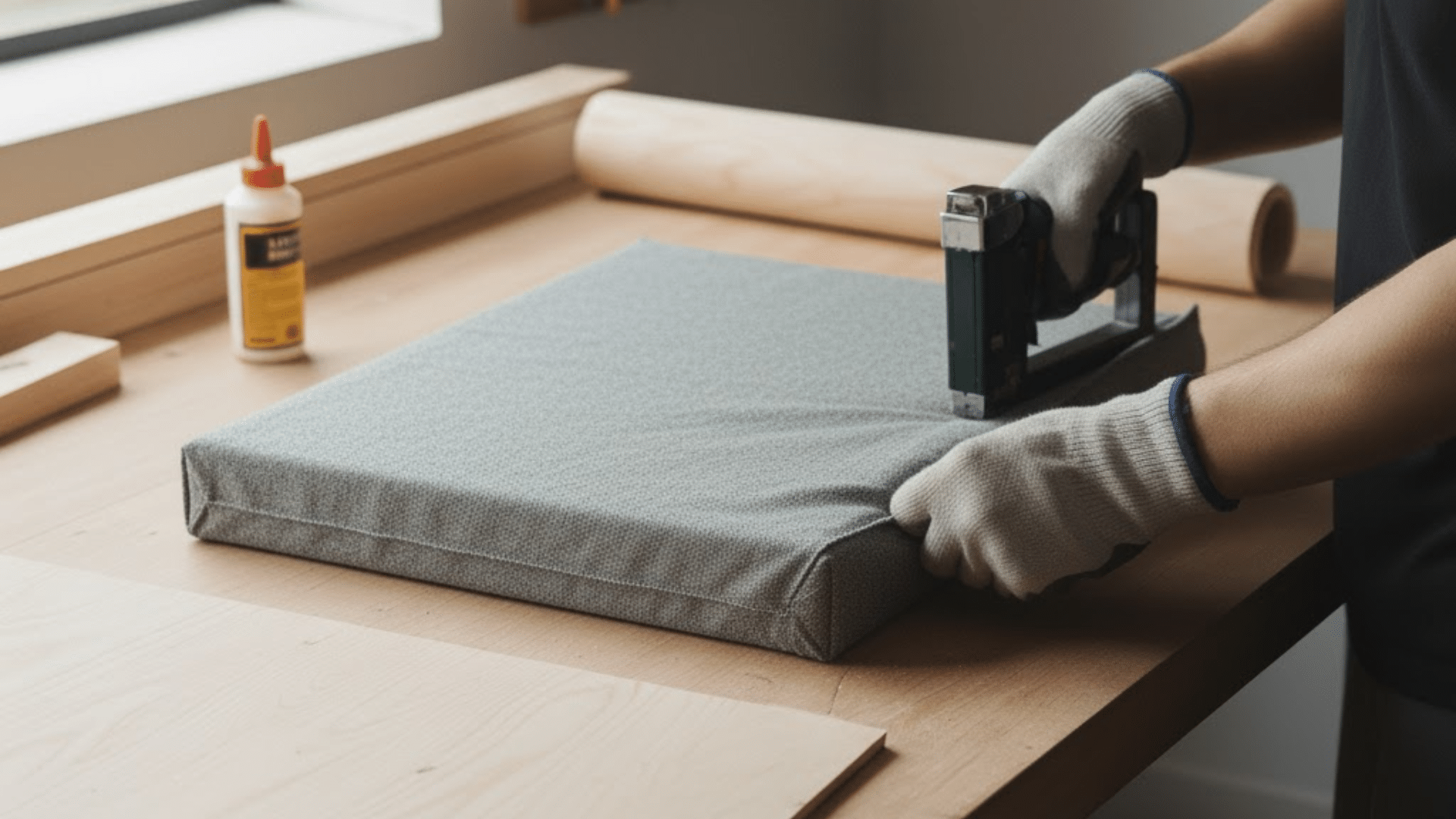 step 4 finish the corners and final securing