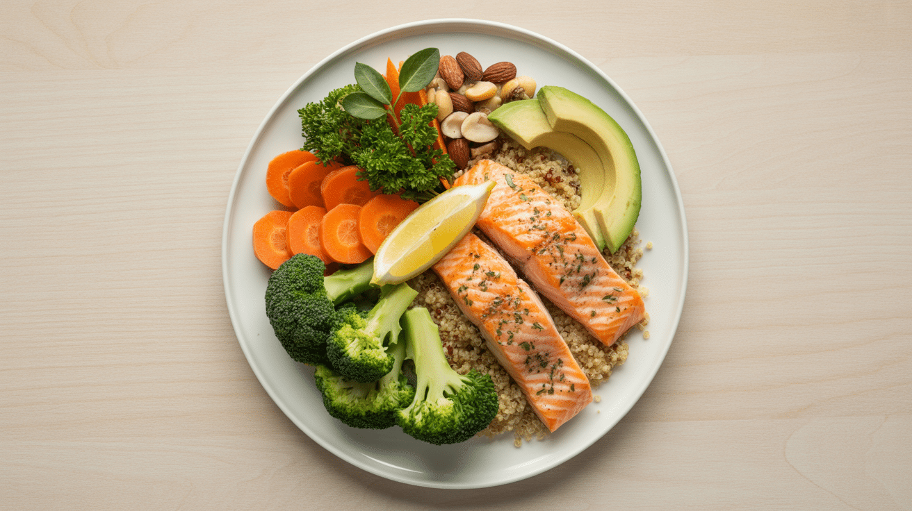 balanced nutrient rich diet