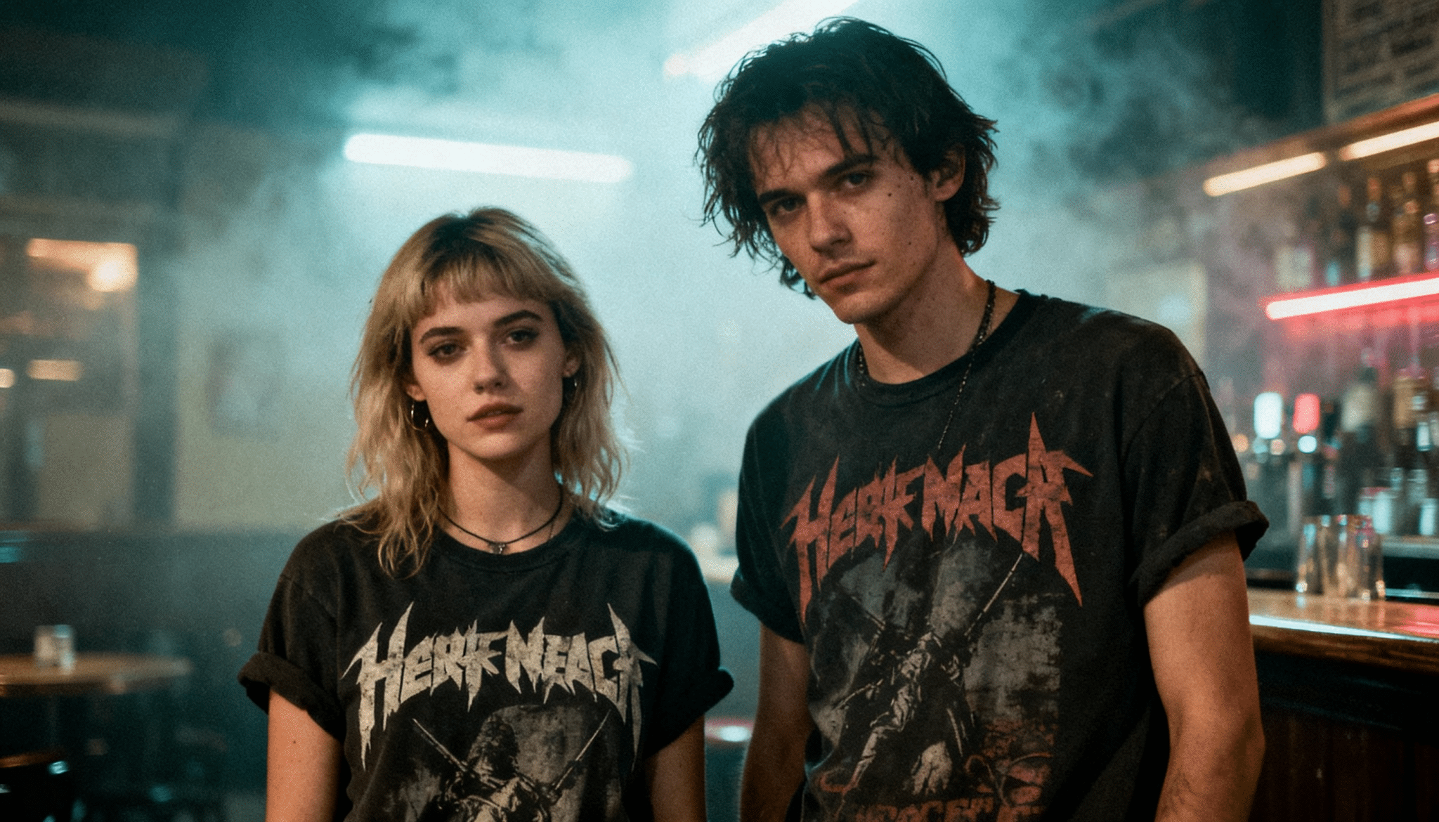 band tees and vintage graphic shirts