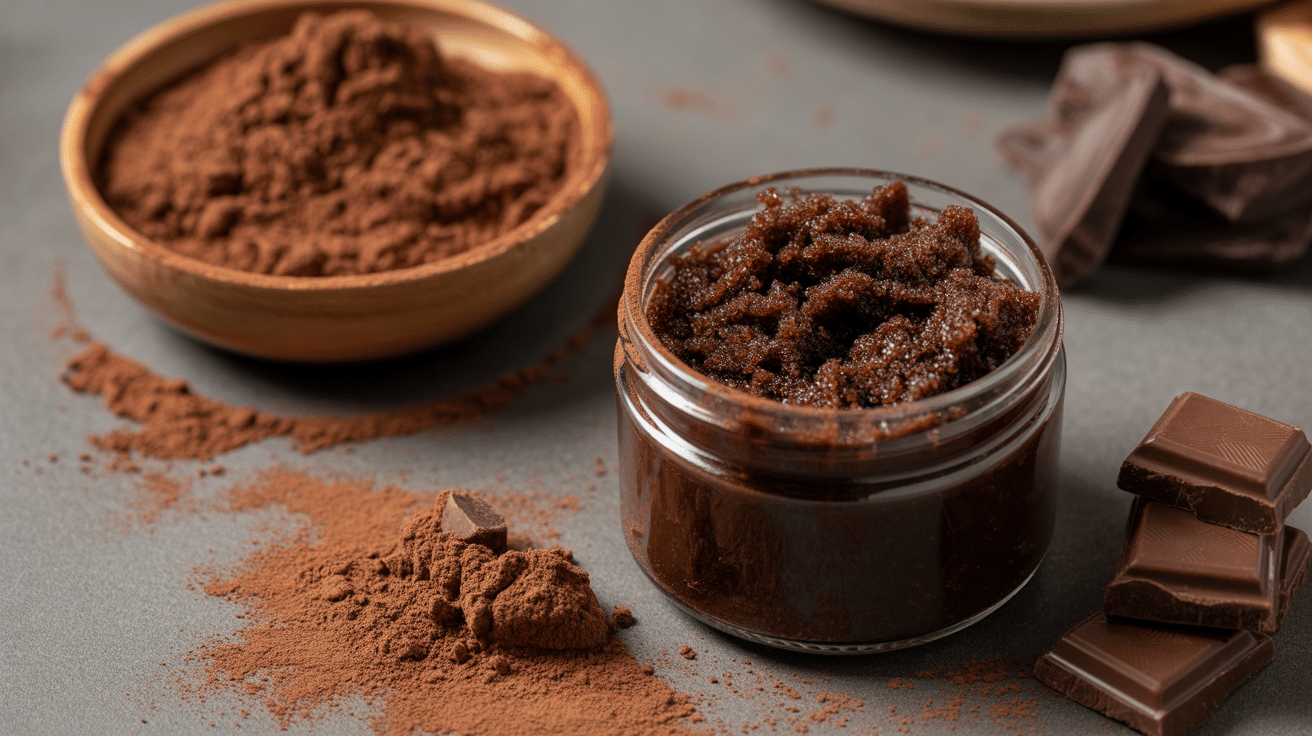 chocolate body scrub