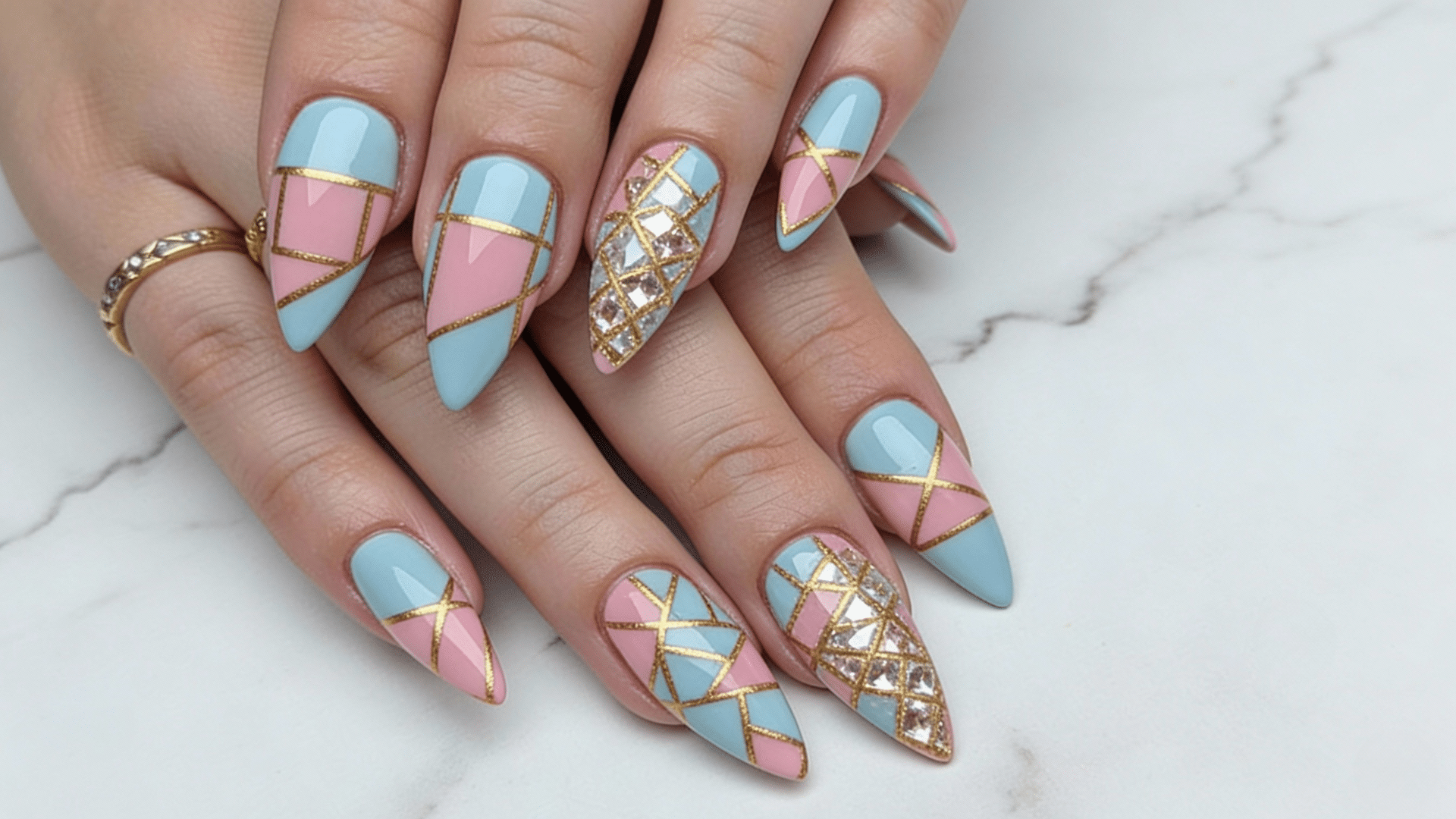 geometric nails