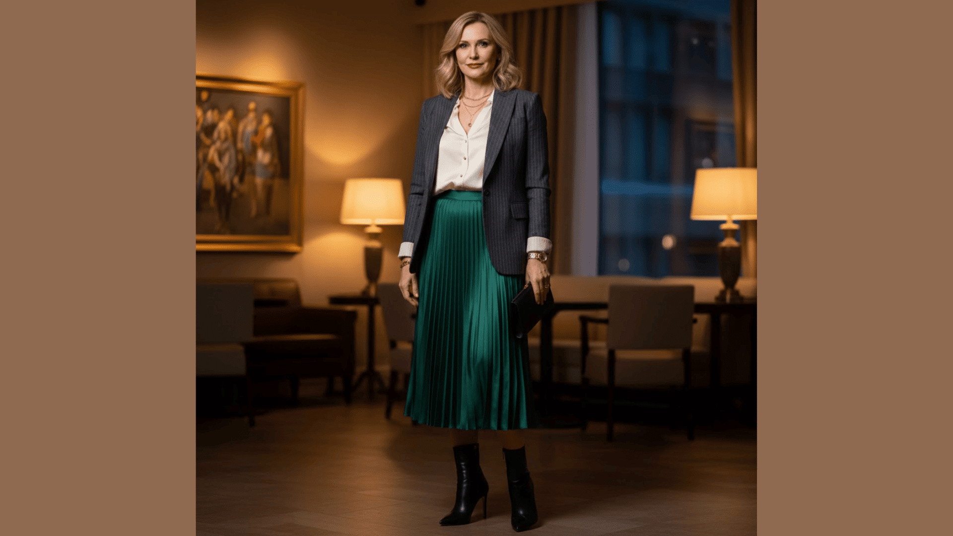 outfit idea with boots