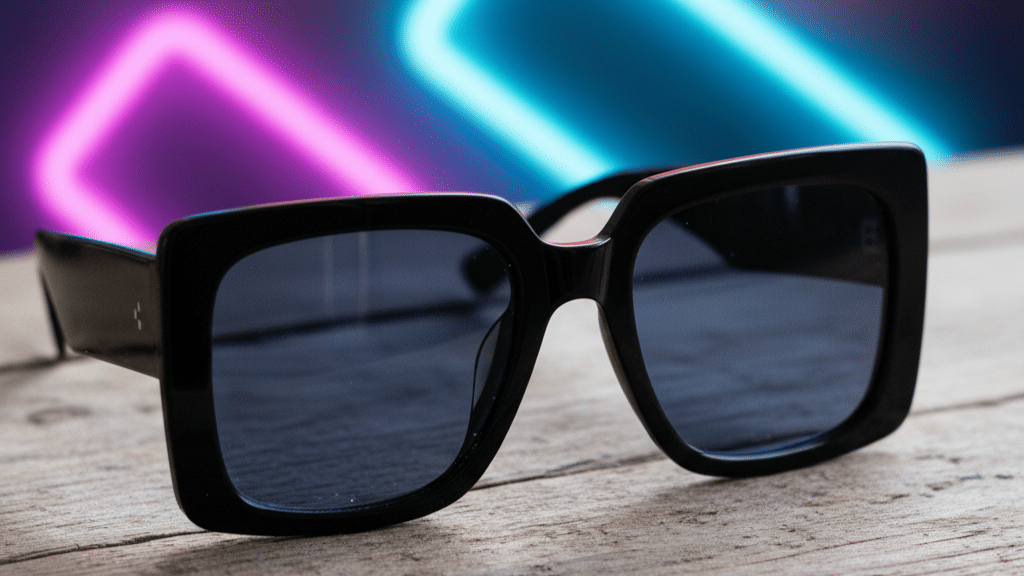 oversized sunglasses