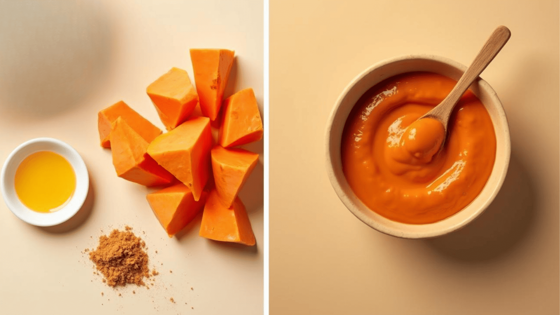 papaya and coconut oil mask for dull skin