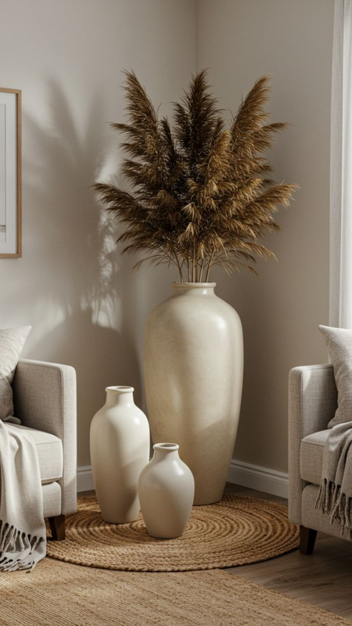 sculptural floor vase