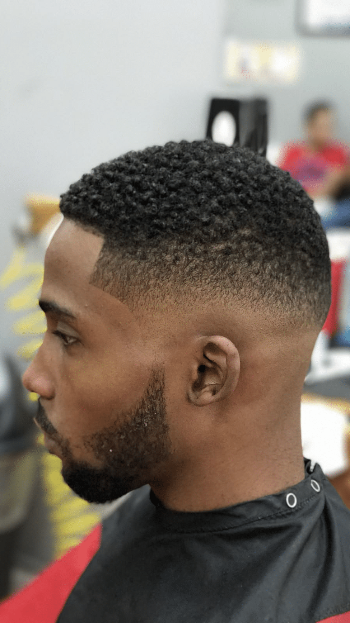 afro skin fade