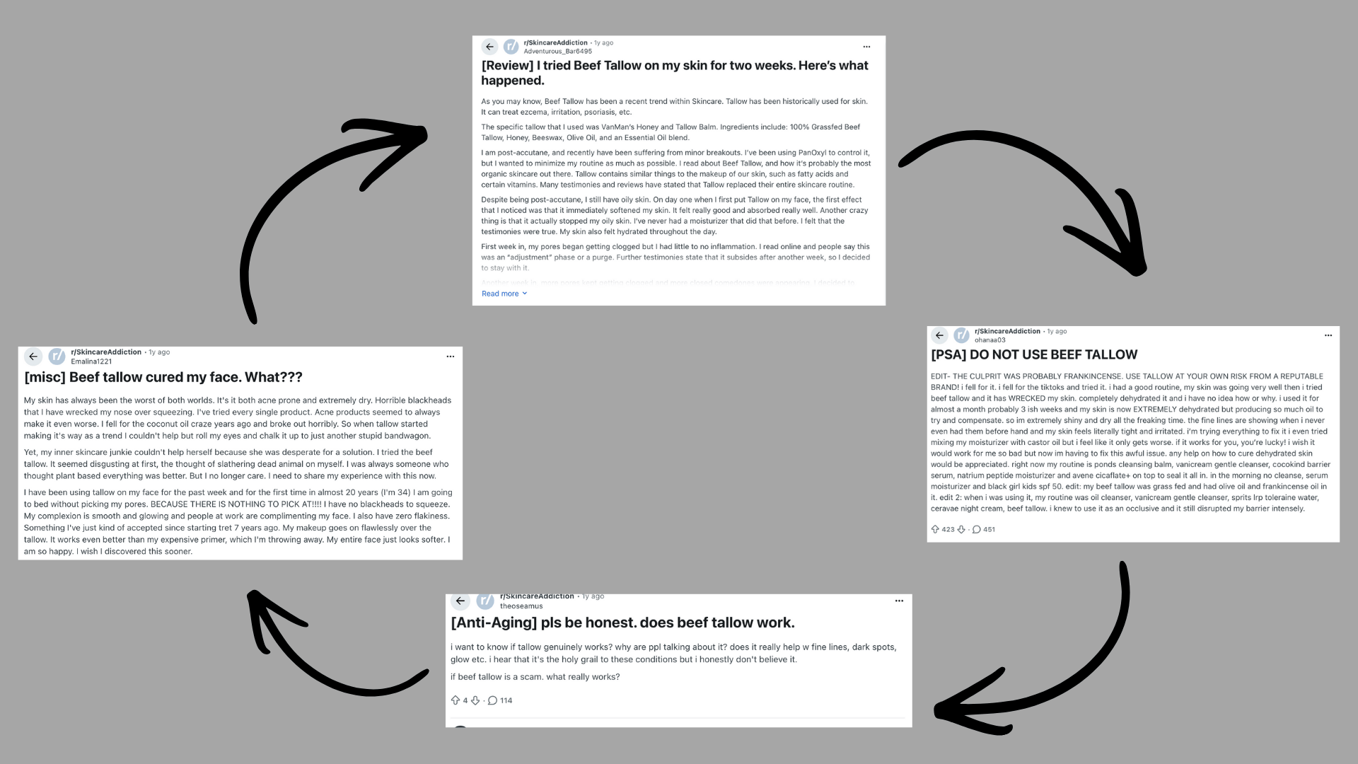 beef tallow for skin acne