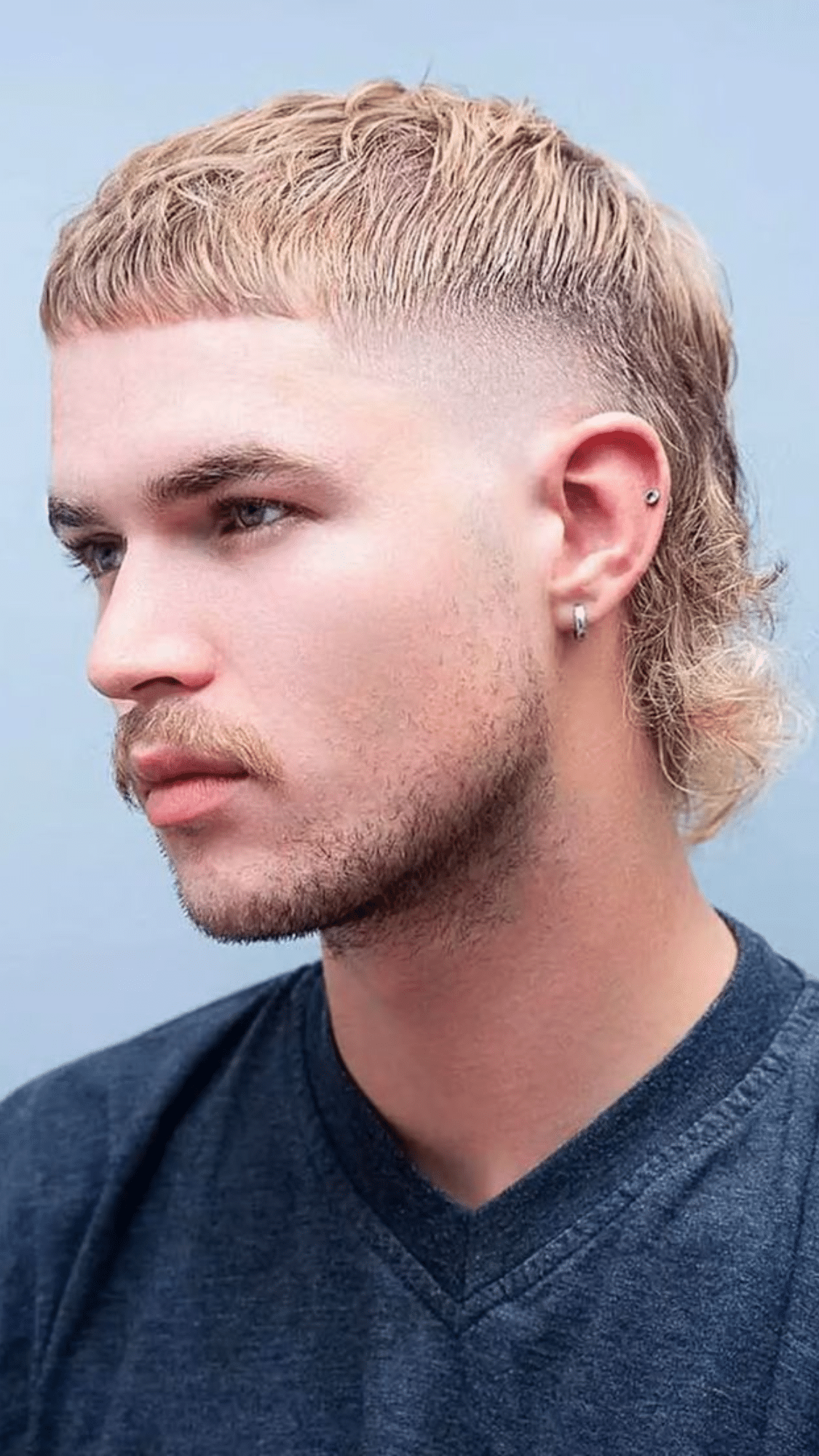 caesar mullet fade