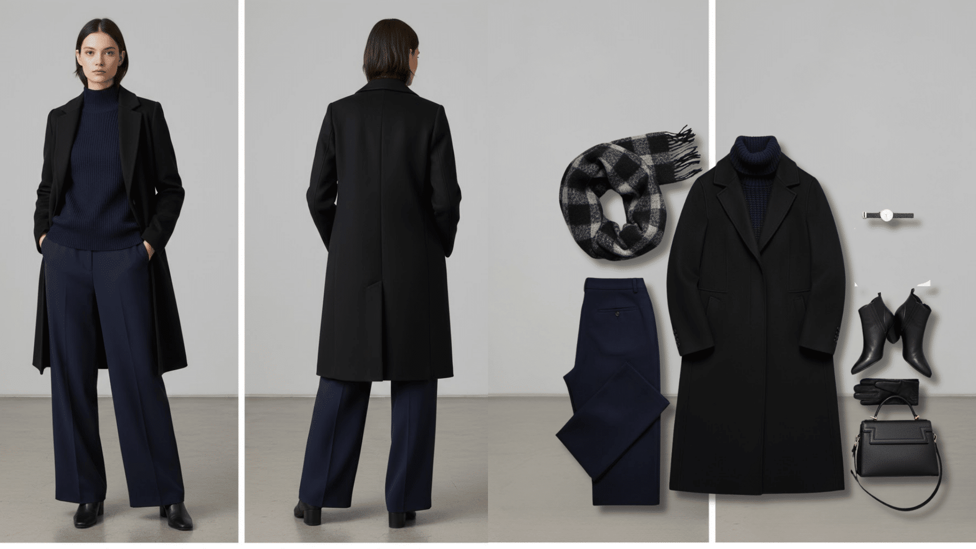 do navy and black go together clothes