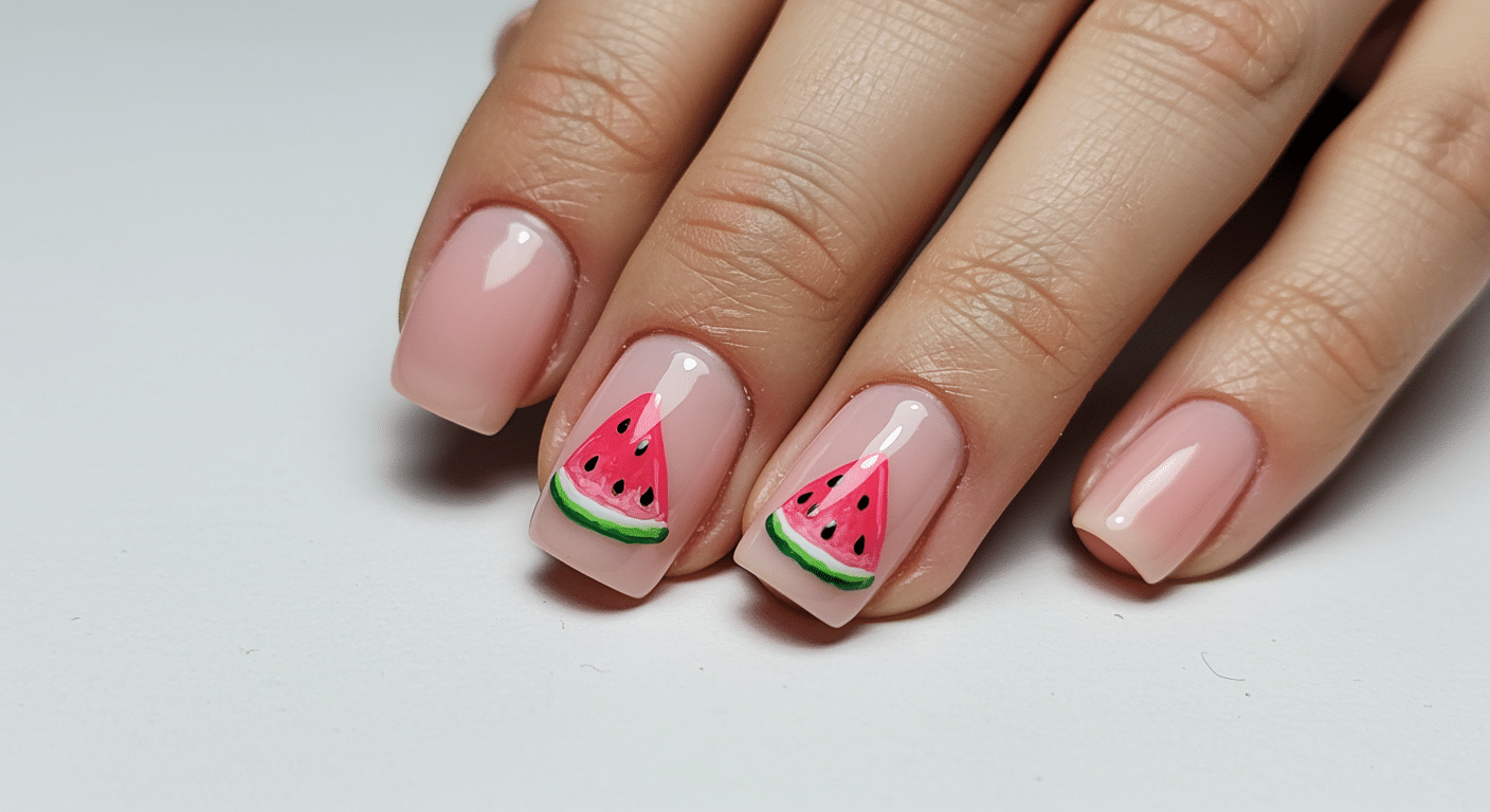freepik sheer blush pink dip nails with one accent nail ti 44799