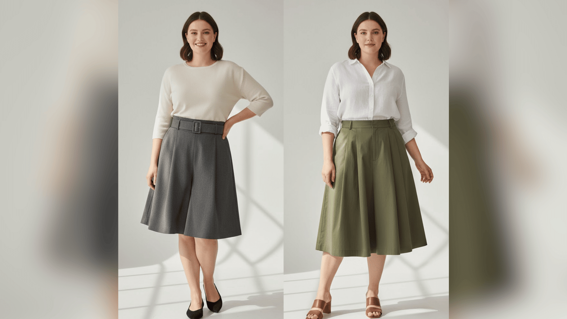 how to style a skort plus size